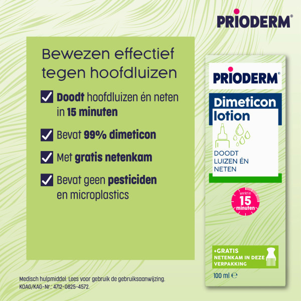Prioderm Dimeticon Anti-Luislotion + Netenkam (100 ml) SPR00106 - 3
