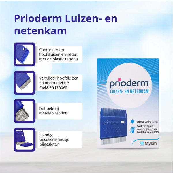 Prioderm Luizen- en Netenkam SPR00107 - 2