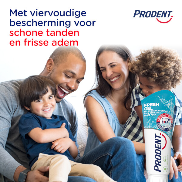 Aanbieding: Prodent Fresh Gel Tandpasta (12 stuks à 75 ml) SPR00094 - 4