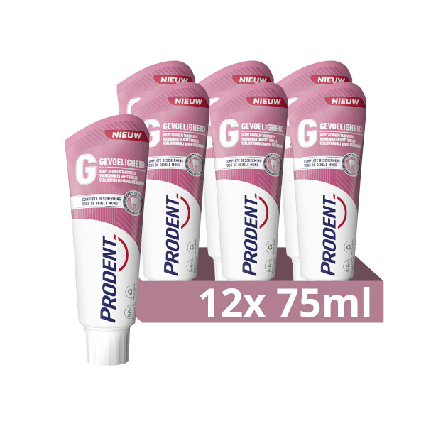 Aanbieding: Prodent Gevoeligheid Tandpasta (12 stuks à 75 ml) SPR00090 - 1