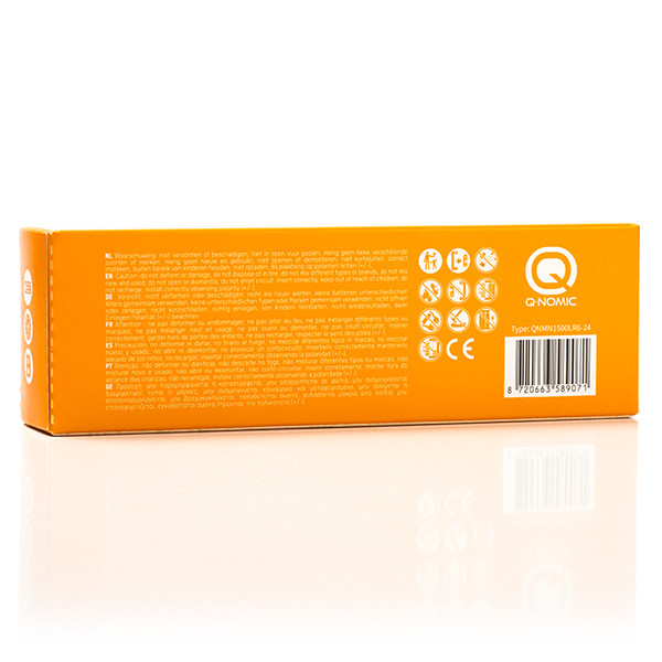 Q-Nomic AA batterijen 24 stuks (Alkaline, 1.5 V)  AQN00010 - 5