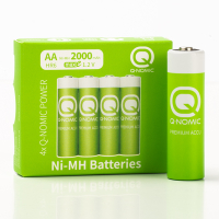 Q-Nomic Oplaadbare AA batterijen 4 stuks (Ni-MH, 1.2 V, 2000 mAh)  AQN00002