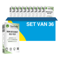 Aanbieding: QuantivaDx Zelftest IJzertekort (36 stuks) SQU00008
