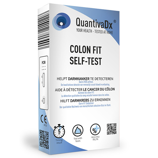 QuantivaDx Zelftest Darm iFOB SQU00005 - 1