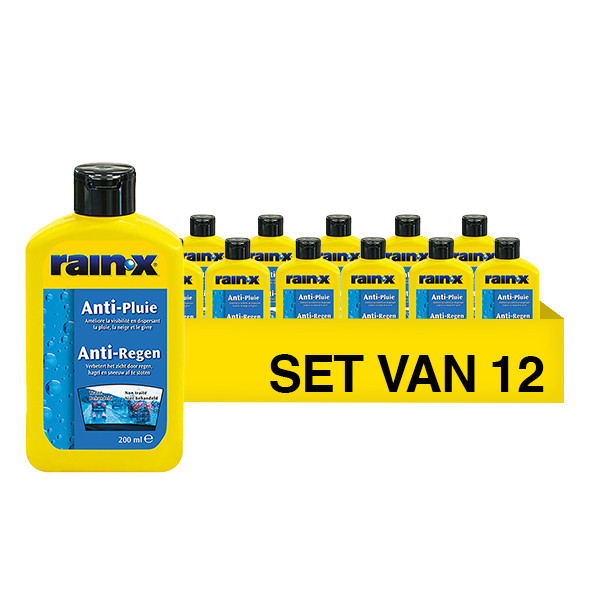 Aanbieding: Rain-X Anti-Regen (12 stuks à 200 ml) SRA00004 - 1