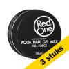 Aanbieding: 3x RedOne Haarwax Black Aqua (150 ml) SRE00112 - 1