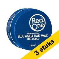 RedOne Aanbieding: 3x RedOne Haarwax Blue Aqua (150 ml)  SRE00114