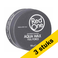 RedOne Aanbieding: 3x RedOne Haarwax Grey Aqua (150 ml)  SRE00120