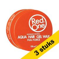 RedOne Aanbieding: 3x RedOne Haarwax Orange Aqua (150 ml)  SRE00122
