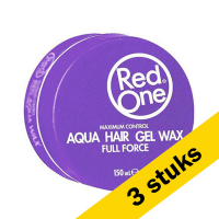 RedOne Aanbieding: 3x RedOne Haarwax Purple Aqua (150 ml)  SRE00124