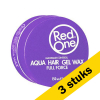 Aanbieding: 3x RedOne Haarwax Purple Aqua (150 ml) SRE00124 - 1