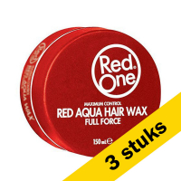 RedOne Aanbieding: 3x RedOne Haarwax Red Aqua (150 ml)  SRE00126