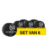 Aanbieding: 6x RedOne Haarwax Black Aqua (150 ml) SRE00266 - 1