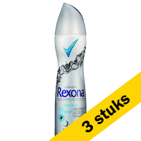 Rexona Aanbieding: 3x Rexona deodorant spray Clear Aqua (150 ml)  SRE00100