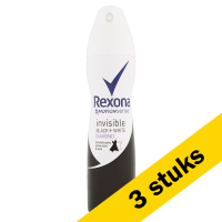 Aanbieding: 3x Rexona deodorant spray Invisible Diamond (150 ml) SRE00101