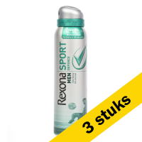 Aanbieding: 3x Rexona deodorant spray Sport Defence for men (150 ml) SRE00090