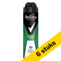 Rexona Aanbieding: 6x Rexona deodorant spray Dry Quantum for men (150 ml)  SRE00263