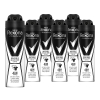 Aanbieding: 6x Rexona deodorant spray Invisible Black & White for men (150 ml) SRE00256 - 2