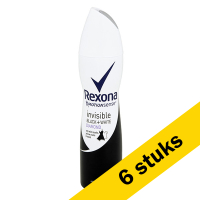 Rexona Aanbieding: 6x Rexona deodorant spray Invisible Diamond (150 ml)  SRE00259