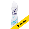 Aanbieding: 6x Rexona deodorant spray Ultra Dry Cotton (150 ml)