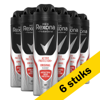 Rexona Aanbieding: Rexona For Men Deodorant Active Protect Original (6x 150 ml)  SRE00235