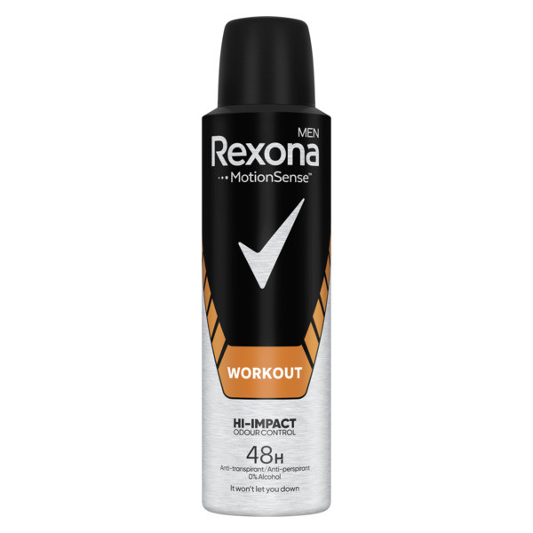 Rexona Motionsense Workout Hi-impact 48h Anti-perspirant - Deodorant Spray