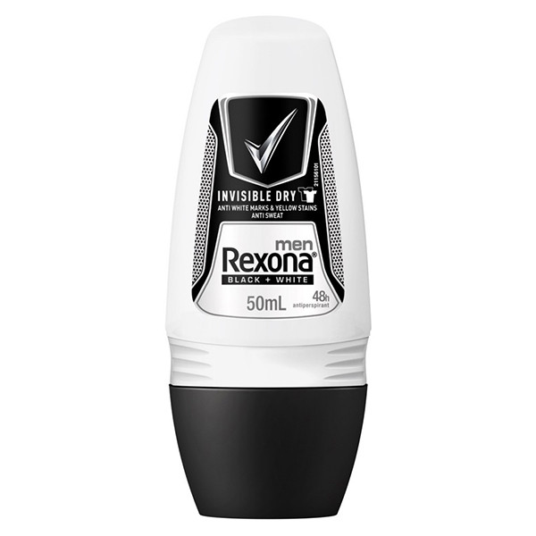 Rexona deoroller Invisible Black & White for men (50 ml)  SRE00075 - 1
