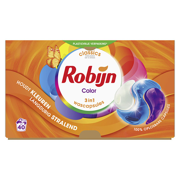 Robijn 3-in-1 Color wascapsules (40 wasbeurten)  SRO05189 - 1