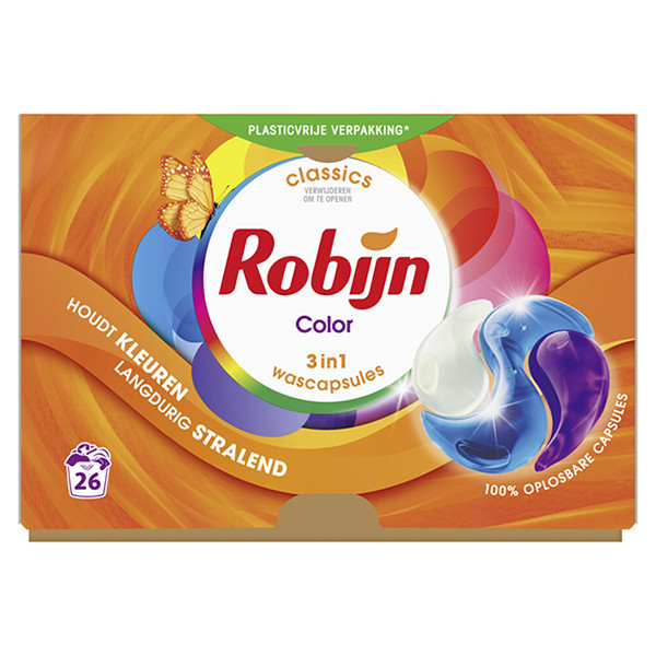 Robijn 3-in-1 Wascapsules Color (26 wasbeurten)  SRO05183 - 1