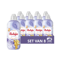 Aanbieding:Robijn Classics Puur & Zacht ​Wasverzachter (8 stuks - 440 wasbeurten) SRO05373