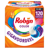 Robijn Aanbieding: Robijn 3-in-1 Wascapsules Color (120 wasbeurten)  SRO05255