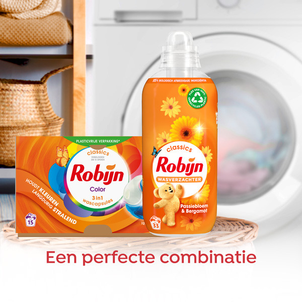 Robijn Aanbieding: Robijn 3-in-1 Wascapsules Color (4 dozen - 60 wasbeurten)  SRO05198 - 4