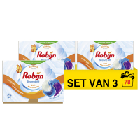 Robijn Aanbieding: Robijn 3-in-1 Wascapsules Stralend Wit (3 dozen - 78 wasbeurten)  SRO05192
