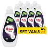 Robijn Aanbieding: Robijn Black Velvet vloeibaar wasmiddel (8 flessen - 112 wasbeurten)  SRO05010