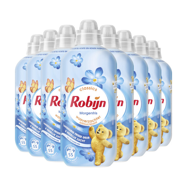 Aanbieding: Robijn Classics Morgenfris Wasverzachter ​1 L (8 stuks - 440 wasbeurten) SRO05371 - 2