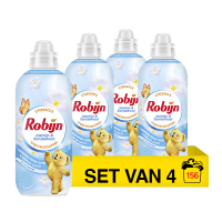 Aanbieding: Robijn Classics Wasverzachter Jasmijn en Sandelhout 780 ml (4 flessen - 156 wasbeurten) SRO05443