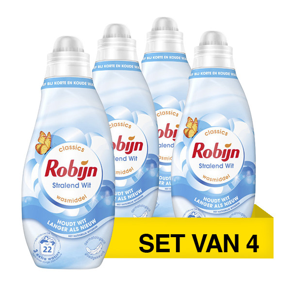 Aanbieding: Robijn Classics Wasverzachter Jasmijn en Sandelhout 780 ml (4 flessen - 156 wasbeurten) SRO05443 - 2