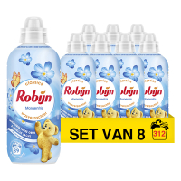 Robijn Aanbieding: Robijn Classics Wasverzachter Morgenfris 780 ml (8 stuks - 312 Wasbeurten)  SRO05319