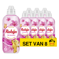 Robijn Aanbieding: Robijn Classics Wasverzachter Pink Sensation 780 ml (8 stuks - 312 Wasbeurten)  SRO05309