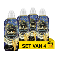 Aanbieding: Robijn Collections Wasverzachter Beautiful Mystery 765 ml (4 flessen - 152 wasbeurten) SRO05450