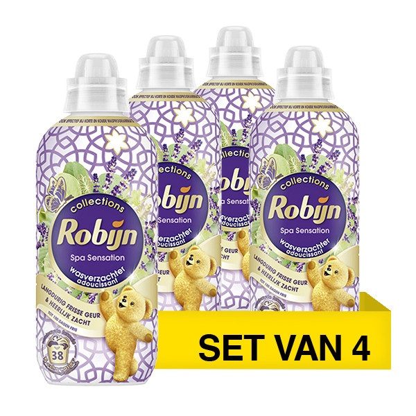 Aanbieding: Robijn Collections Wasverzachter Spa Sensation 765 ml (4 flessen - 152 wasbeurten) SRO05451 - 2