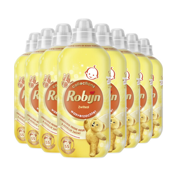 Aanbieding: Robijn Collections  Wasverzachter Zwitsal 1,1 liter (8 stuks - 440 wasbeurten) SRO05327 - 2