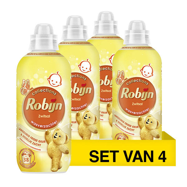 Aanbieding: Robijn Collections Wasverzachter Zwitsalgeur 765 ml (4 flessen - 152 wasbeurten) SRO05454 - 2