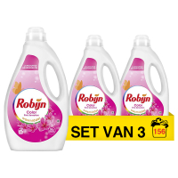 Aanbieding: Robijn Color Pink Sensation Vloeibaar Wasmiddel 2,6 liter (3 stuks - 156 wasbeurten)