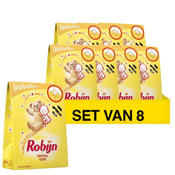 Robijn Aanbieding: Robijn Geurbuiltjes Kastverfrisser Zwitsal (8 dozen - 3 stuks)  SRO05130 - 1