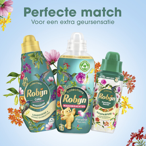 Aanbieding: Robijn Intense Wasparfum Paradise Secret (8 stuks à 342 ml) SRO05329 - 4