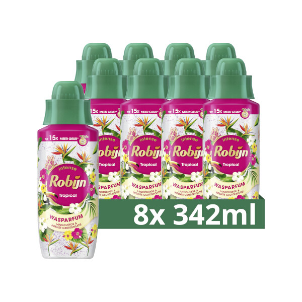 Aanbieding: Robijn Intense Wasparfum Tropical (8 stuks à 342 ml) SRO05333 - 1