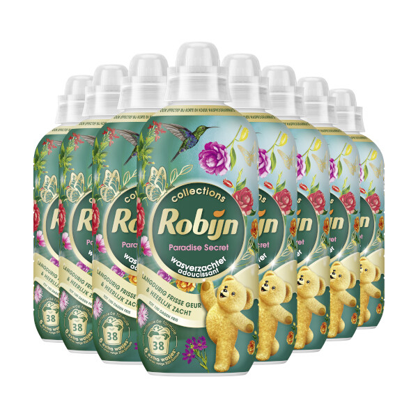 Aanbieding: Robijn Intense Wasverzachter Paradise Secret 765 ml (8 stuks - 304 Wasbeurten) SRO05307 - 1