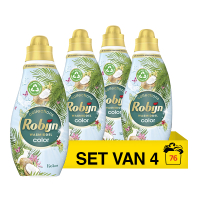 Aanbieding: Robijn Klein & Krachtig Kokos Sensation Vloeibaar Wasmiddel 665 ml (4 flessen - 76 wasbeurten) SRO05436