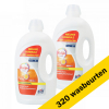 Aanbieding: Robijn Klein & Krachtig Pro Formula vloeibaar wasmiddel Color (2 flessen - 320 wasbeurten)